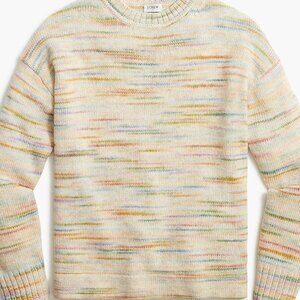 J. Crew Space Dyed Crewneck Sweater
